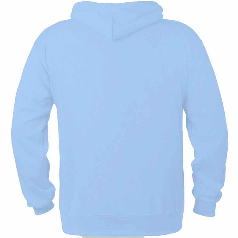 Sudadera Capucha Contrastada Hombre Trasero